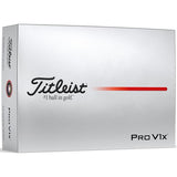 Titleist Pro V1x 25 Golf Balls Dozen White