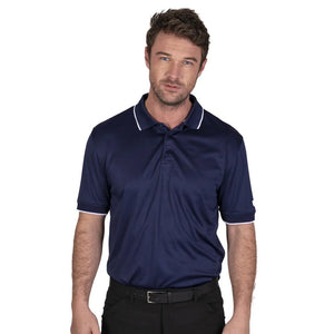 ISLAND GREEN MENS Performance Polo Shirt  NAVY