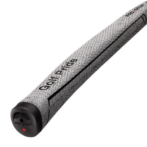 Golf Pride Pro Only Cord Red Star 72cc Putter Grip - Grey