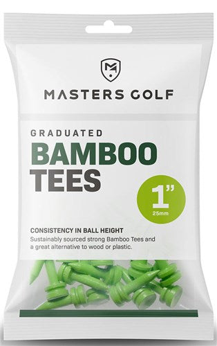 Masters Bamboo Tees 1" Lime