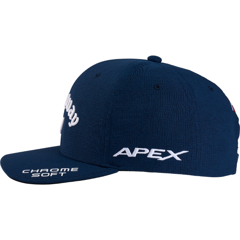 CALLAWAY TOUR AUTHENTIC PERFORMANCE PRO ADJUSTABLE BASEBALL CAP - NAVY/WHITE