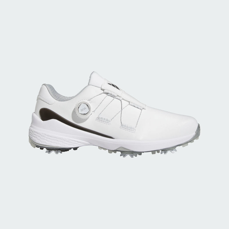adidas ZG23 BOA GOLF SHOES Cloud White / Core Black / Silver Metallic