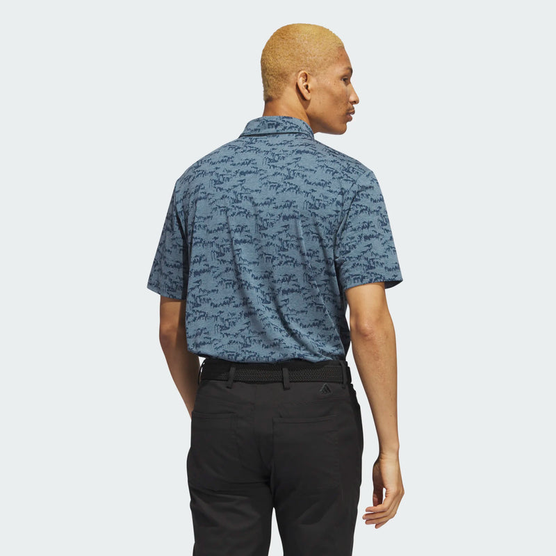adidas Gents GO-TO PRINTED POLO SHIRT