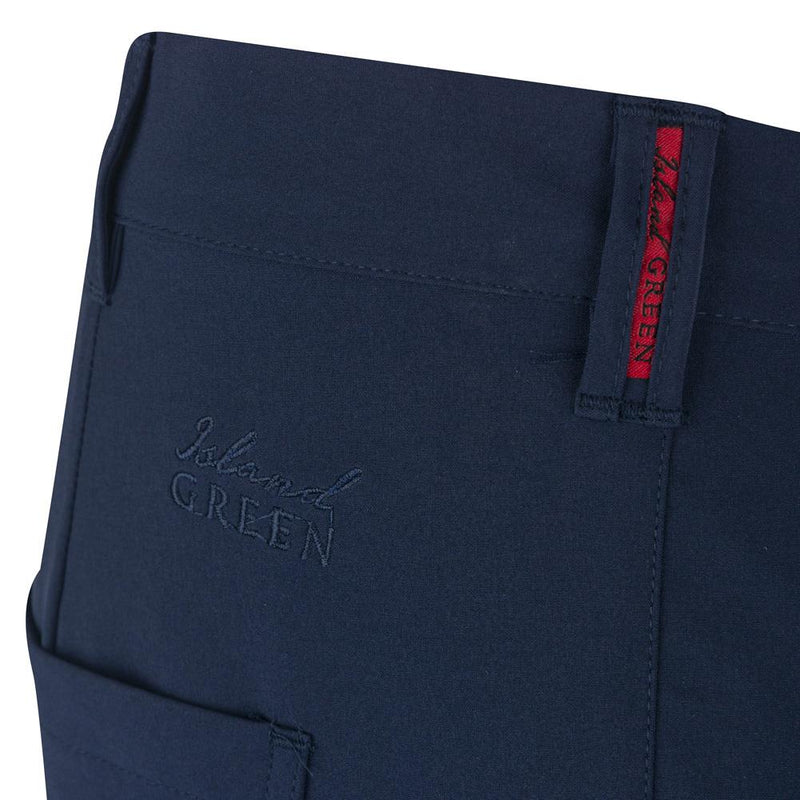 Island Green Tour Stretch Tapered Trousers Dark Navy Blue