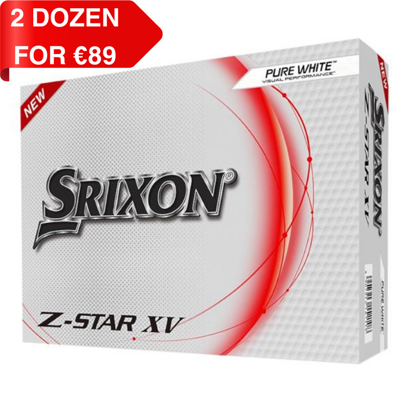 Srixon Z Star XV Golf Balls Dozen Pure White