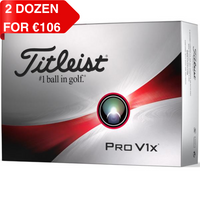 Titleist Pro V1X 2023 Golf Balls Dozen White