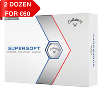Callaway Supersoft Dozen Golf Balls White 2023