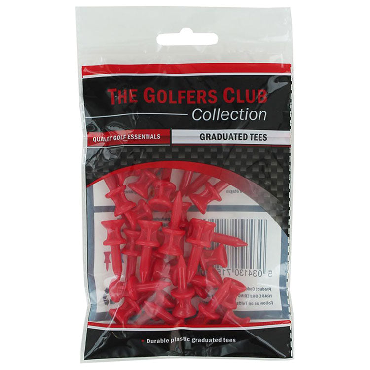 Brand Fusion Graduated 12mm Golf Tees (35 Pack)