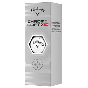 Callaway Chrome Soft X LS Balls White