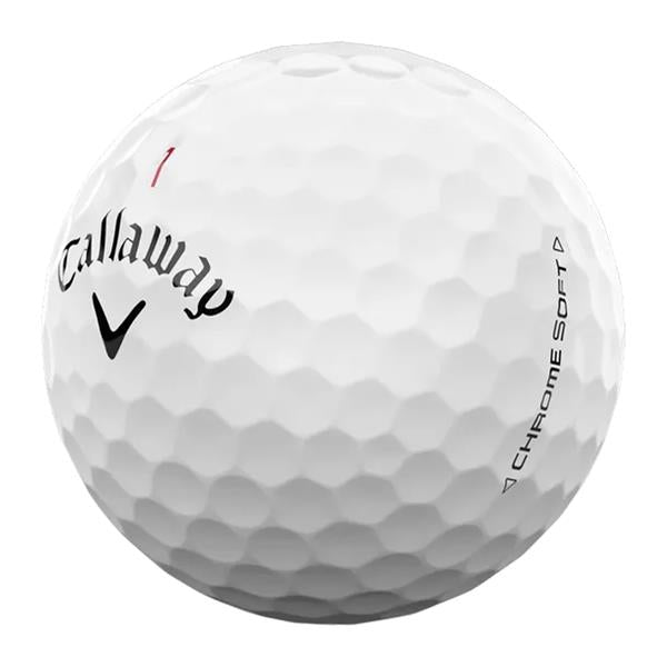 Callaway Chrome Soft 24 Balls Dozen White