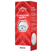 Callaway Chrome Soft 24 Balls Dozen White