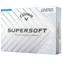 Callaway Supersoft Splatter Balls Dozen Blue