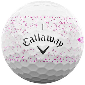 Callaway Supersoft Splatter Balls Dozen Pink