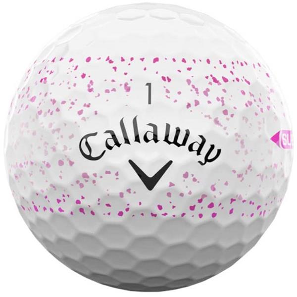 Callaway Supersoft Splatter Balls Dozen Pink