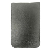 Golfers Club Collection Leatherette Scorecard Holder Black