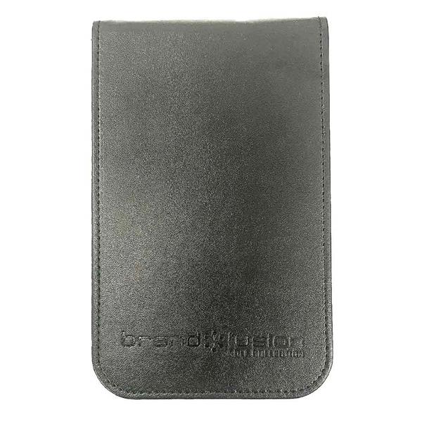 Golfers Club Collection Leatherette Scorecard Holder Black