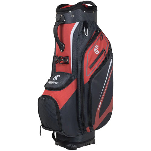 Cleveland Friday Golf Cart Bag (Red/Charcoal)