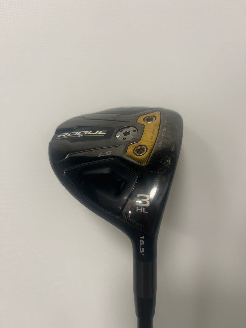 Callaway Rogue ST LS Fairway 3HL wood men's right hand Second Hand