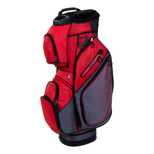 FAST FOLD STAR CART BAG CHARCOAL/RED