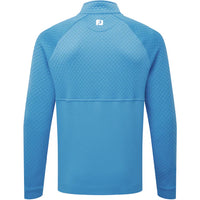 FootJoy Jacquard Thermal 1/4 Zip Chillout - High Tide