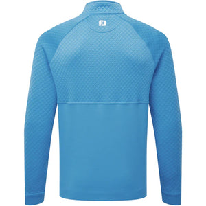 FootJoy Jacquard Thermal 1/4 Zip Chillout - High Tide
