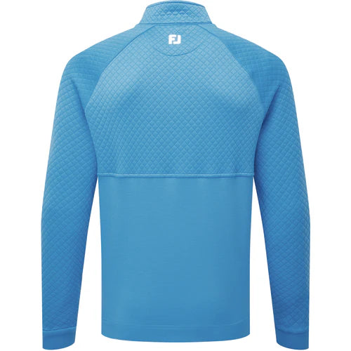 FootJoy Jacquard Thermal 1/4 Zip Chillout - High Tide