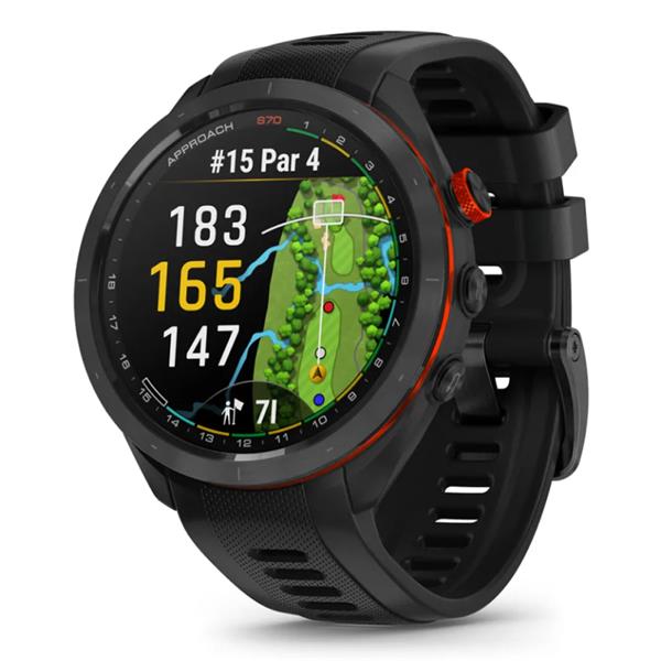 Garmin Approach S70 47mm GPS Watch 47 Black