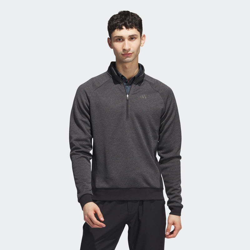 adidas Gents DWR ¼ Zip Pullover  BLACK/GRESIX/BLACK