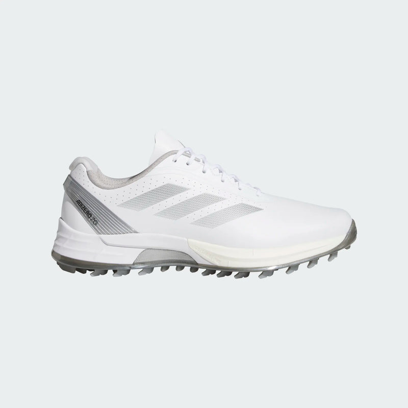 adidas Gents Adizero ZG Spikeless Golf Shoes Ftwr Cloud White / Grey Three / Silver Metallic