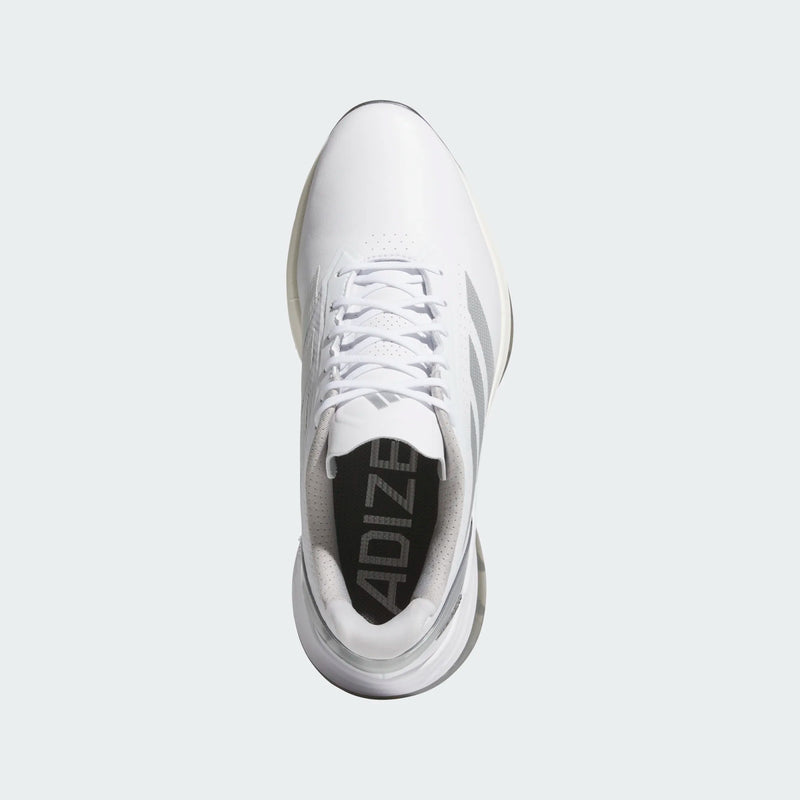 adidas Gents Adizero ZG Spikeless Golf Shoes Ftwr Cloud White / Grey Three / Silver Metallic