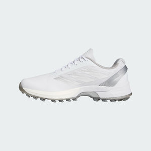 adidas Gents Adizero ZG Spikeless Golf Shoes Ftwr Cloud White / Grey Three / Silver Metallic
