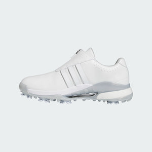adidas Ladies Tour360 24 BOA Golf Shoes Ftwr White - Silver Met