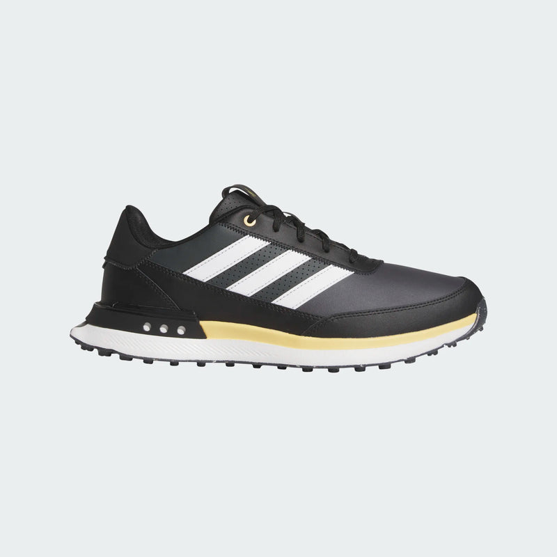 adidas S2G 24 Leather Spikeless Golf Shoes  Core Black / Cloud White / Oat