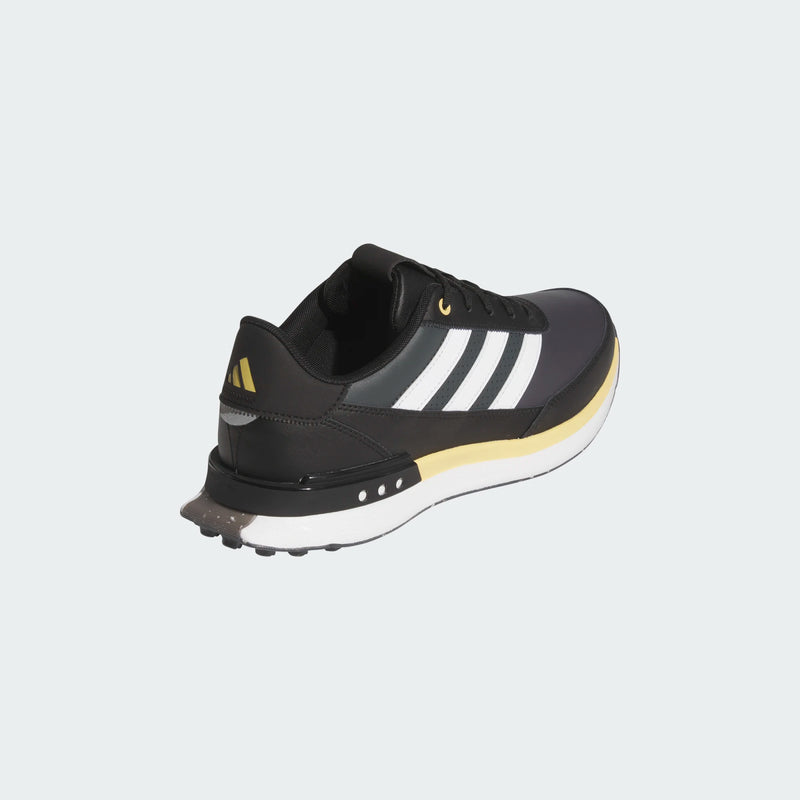 adidas S2G 24 Leather Spikeless Golf Shoes  Core Black / Cloud White / Oat