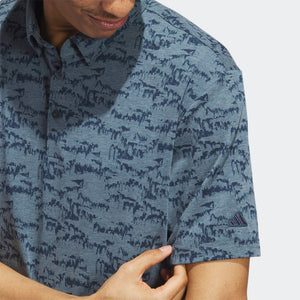 adidas Gents GO-TO PRINTED POLO SHIRT