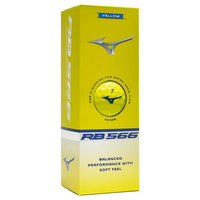Mizuno RB 566 Golf Balls Yellow (Dozen)
