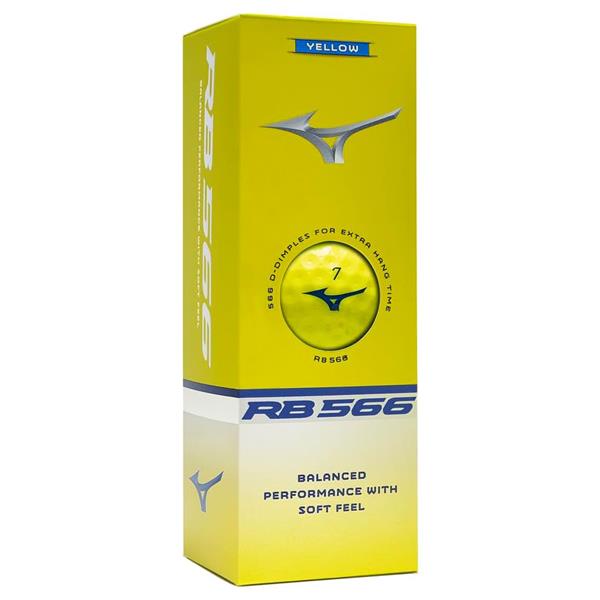 Mizuno RB 566 Golf Balls Yellow (Dozen)