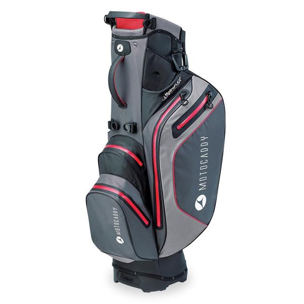 Motocaddy Hydroflex Hybrid Bag Charcoal - Red