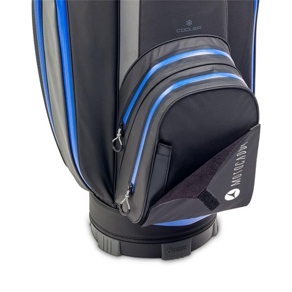 Motocaddy Dry Series Cart Bag 24 Charcoal - Blue