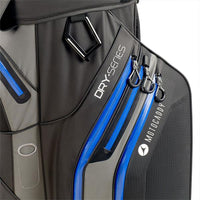 Motocaddy Dry Series Cart Bag 24 Charcoal - Blue