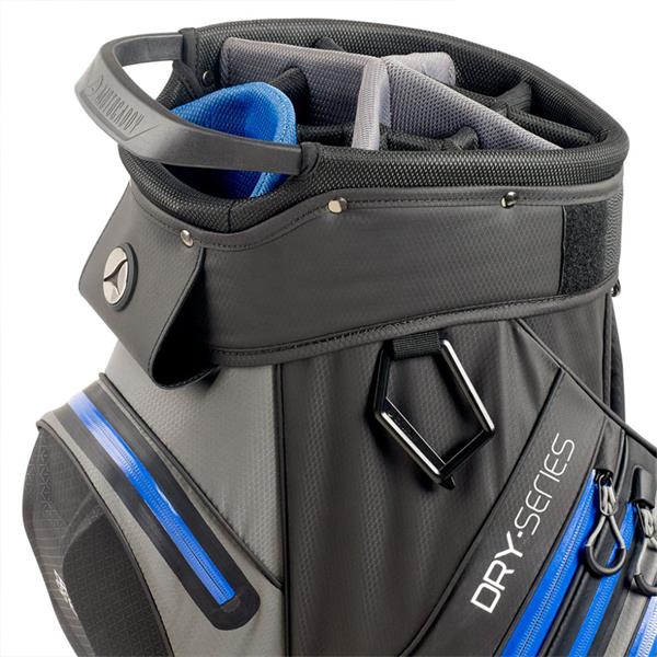 Motocaddy Dry Series Cart Bag 24 Charcoal - Blue