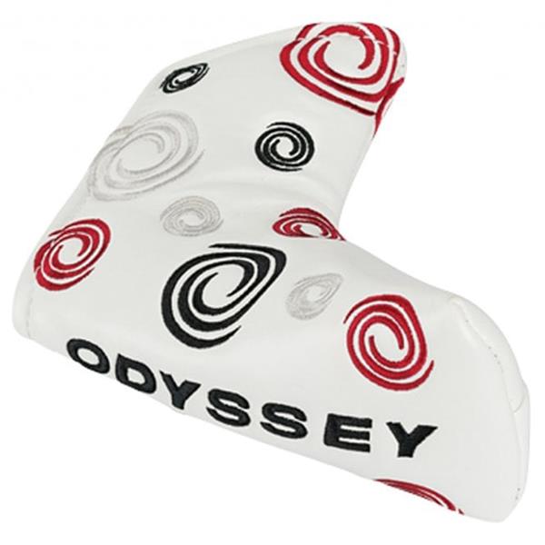 Odyssey Swirl Headcover White Blade