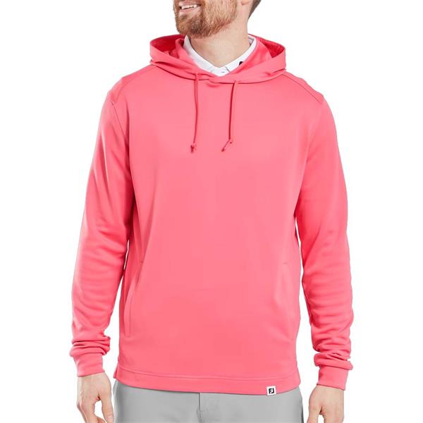FootJoy Gents Lightweight Hoodie Pink Lemonade