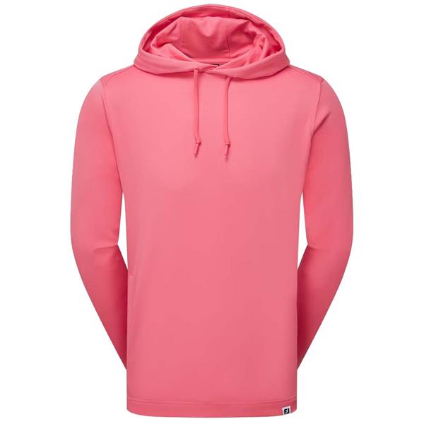 FootJoy Gents Lightweight Hoodie Pink Lemonade