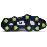 FootJoy Gents Tour Alpha Shoes White - Navy - Lime 55536 (Medium  Fit)