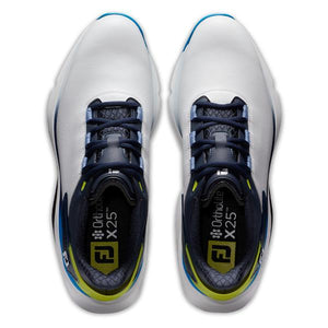 FootJoy Gents Pro/SLX Shoes White - Navy - Blue