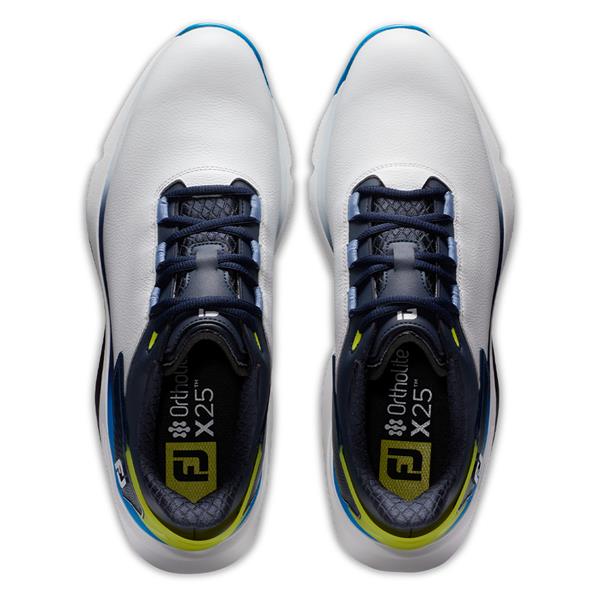 FootJoy Gents Pro/SLX Shoes White - Navy - Blue