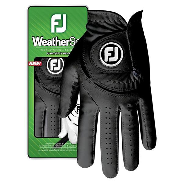 FootJoy Gents WeatherSof Glove Left Hand Black