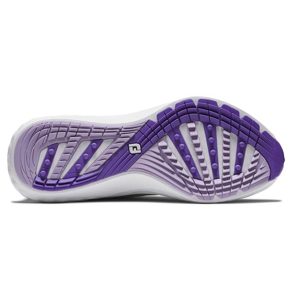 FootJoy Ladies Quantum Shoes Grey - White - Purple