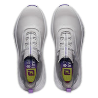FootJoy Ladies Quantum Shoes Grey - White - Purple